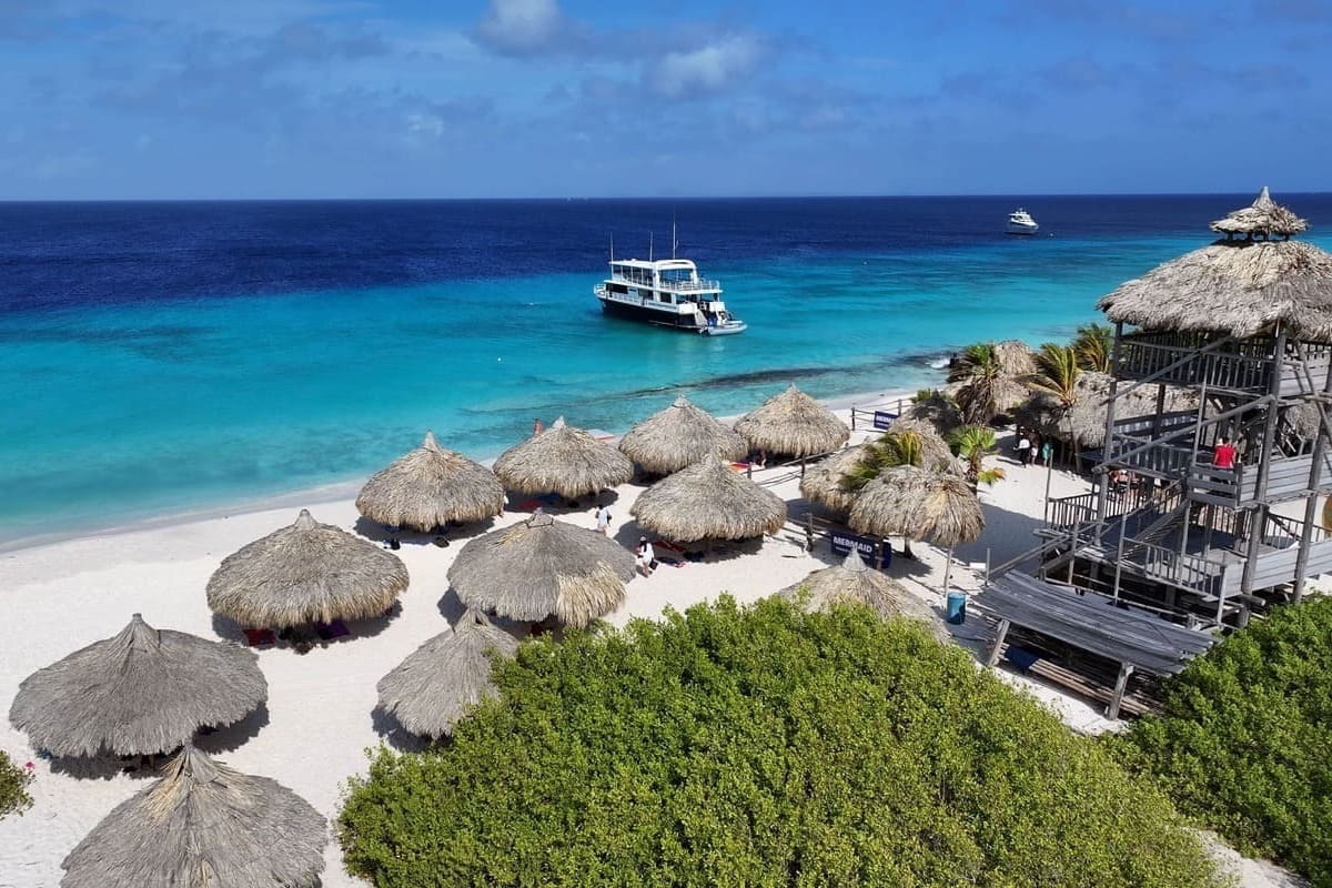 A Beach In Curacao, Caribbean Sea